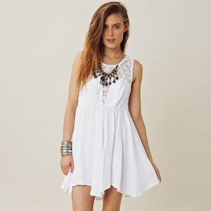 Free People dress- white size small